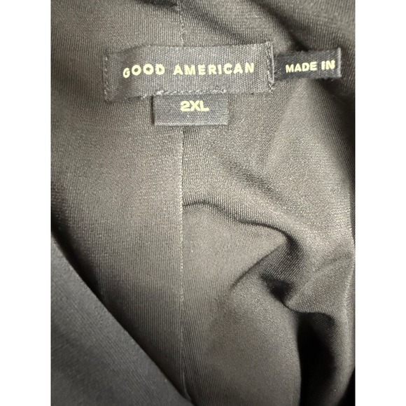 Good American Sculpted Double Breasted One Button Black Blazer Sz 2XL NWT - Picture 6 of 7